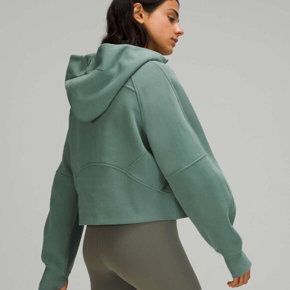 NWT Lululemon Scuba Oversized Half-Zip Hoodie, XS/S, Tidewater Teal - Picture 2 of 8